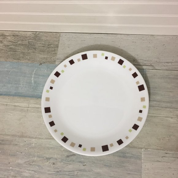 Corelle Dining Corelle Geometric Dinner Plates Set Of 4 Brown